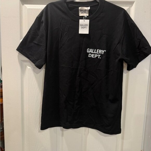 Gallery Dept Classic Black Tee - Picture 1 of 4